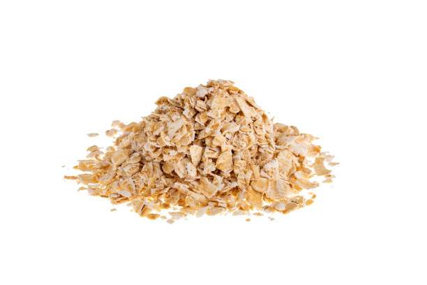 istock Avena sativa - Rolled oats in the heap 1415673869