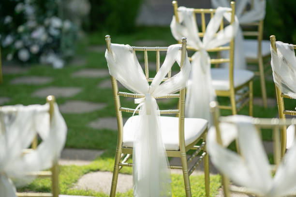 istock wedding chair decoration, event chair 1415700212
