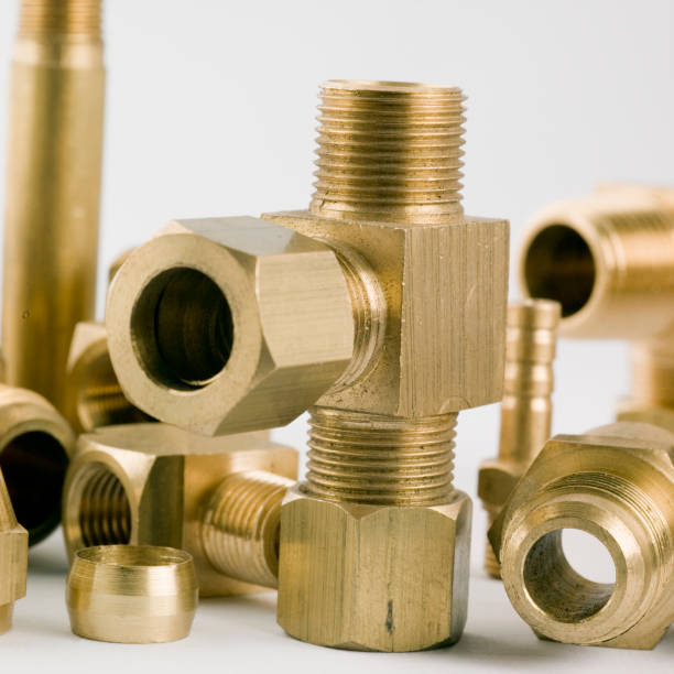 istock brass and bronze couplings and connections 1415710417