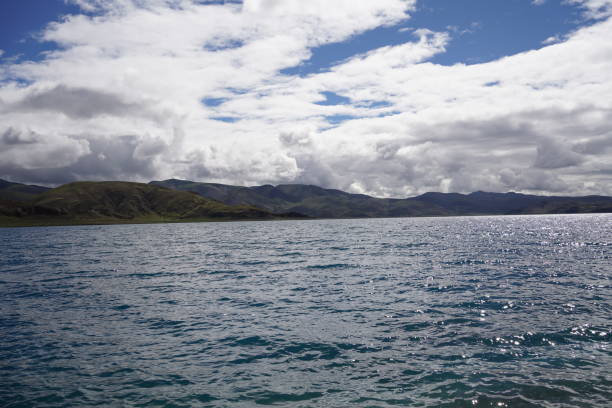 istock Lake scenery in Tibet, China 1415712510