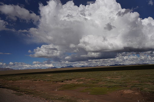 Mountains in Tibet, China