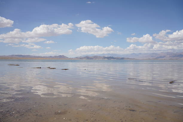 istock Deserts and lakes in Qinghai, China 1415713045