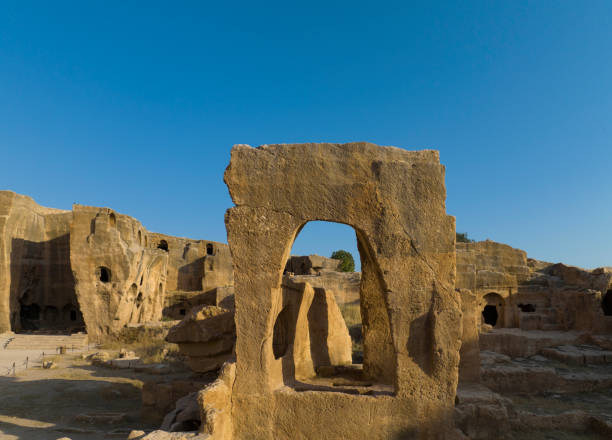 istock Dara Ancient City Drone Photo, Dara Mardin, Turkey 1415714023