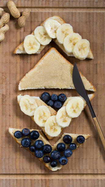 istock Peanut butter sandwiches 1415714125