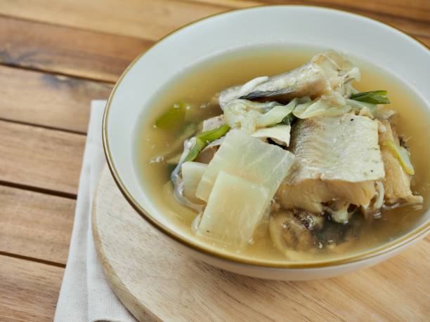 istock Korean traditional food fish soup 1415714769