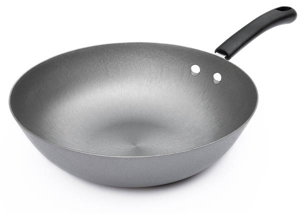 istock side view of a saucepan with long handle on white 141573215