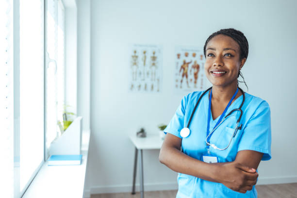 istock Young medical practitioner working in a hospital 1415736546