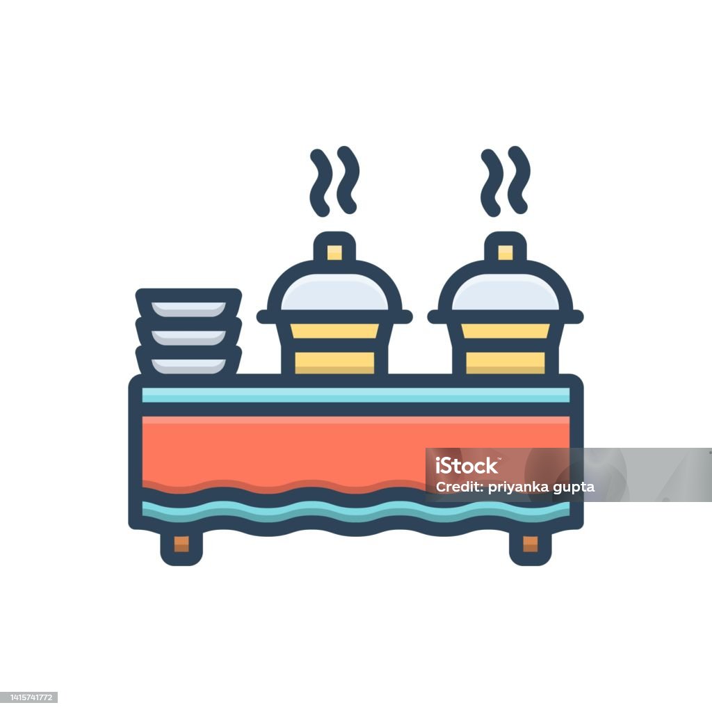 catering services clipart Images High Quality Grahic Catering Service Stock Illustration - Download Image Now - Appetizer ...