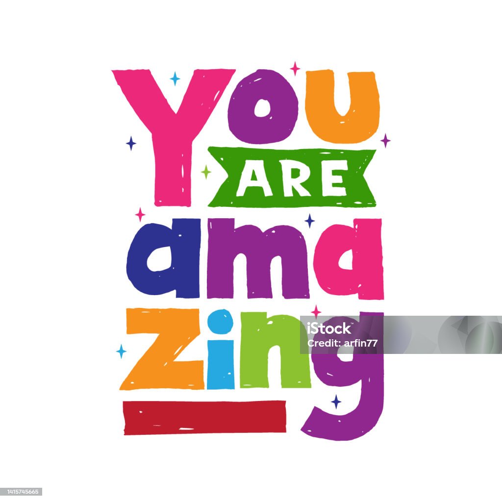 A Beautiful Colorful Posters Which Use Great Typography With