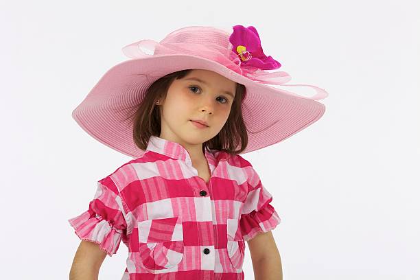 bucket hat head protection design fashion style isolated on white background image.