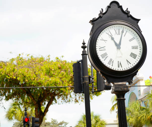 istock Close-up of vintage clock, Key West. 1415751771