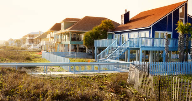 istock Beach Houses, Florida. 1415752417