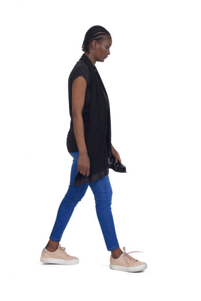 istock woman standing  on white background 1415753134