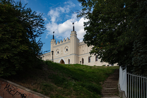 Lublin, Poland - August 11, 2022:Lublin castle in Lublin