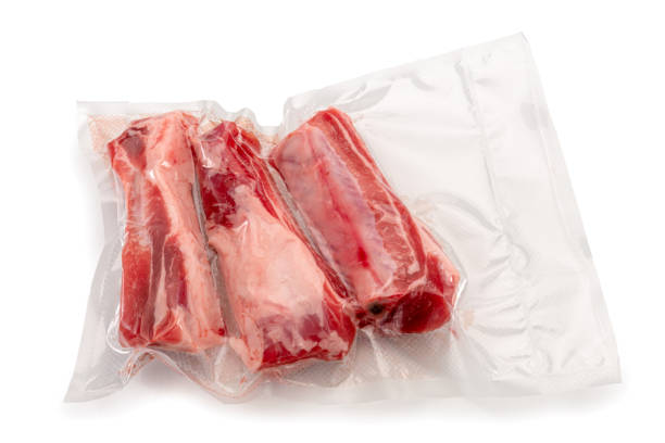 istock Pork ribs in vacuum packed 1415755706