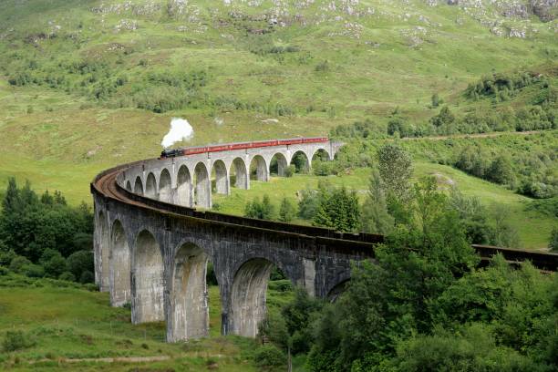 istock Hogwarts Express, the train from Harry Potter 1415757132