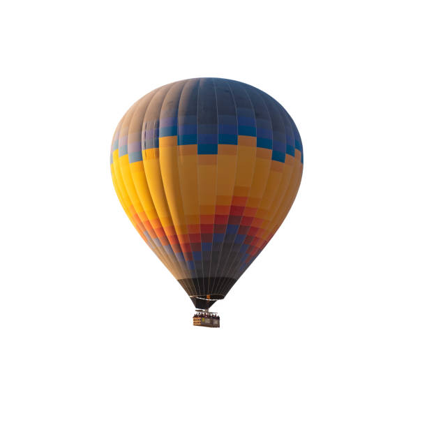 istock Colorful hot air balloon isolated on white background. 1415759639