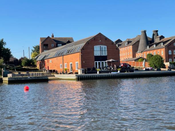 istock Boat trip on the broads Suffolk 1415759759