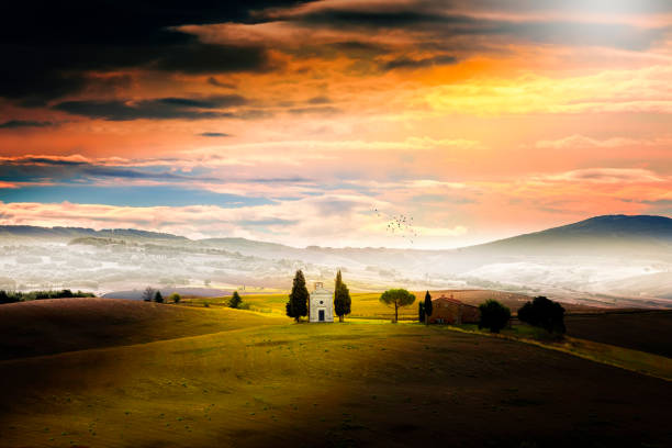 istock Beautiful  landscape in Tuscany, Italy 1415762243