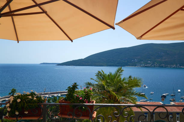 istock View from a cafe to a bay 1415764221