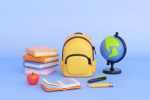 istock Concept of back to school, learning and onlline education banners. 1415770112