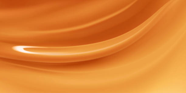 istock Sweet caramel souce, realistic vector illustration, salted caramel 1415771921