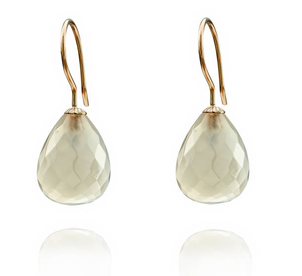 istock golden earrings with gemstone isolated on white 1415778038