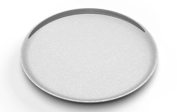 istock 3d illustration of a flat ceramic plate 1415798624