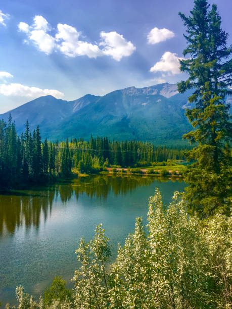istock Summer view on the mountains in Banff 1415800926