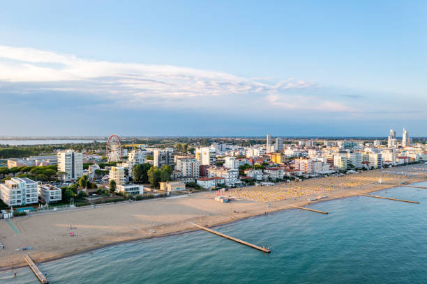 istock Lido di Jesolo beach, Italy 1415823669