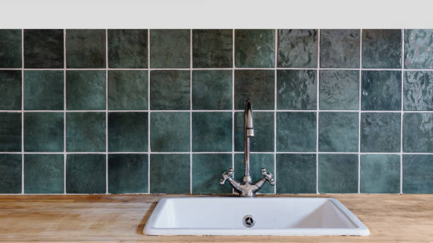 istock sink and water tap at modern kitchen 1415825134