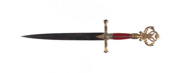 istock sword with golden hilt isolated on white background 1415842885