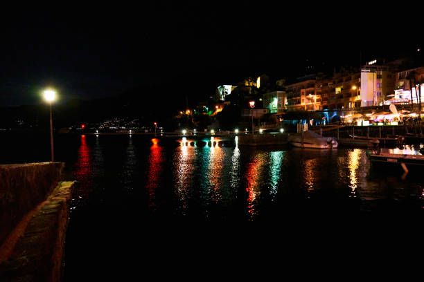 istock Port on the lake at Ascona 1415845072