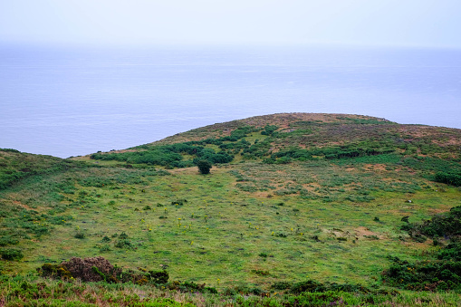 Landscapes in Bray, Ireland.