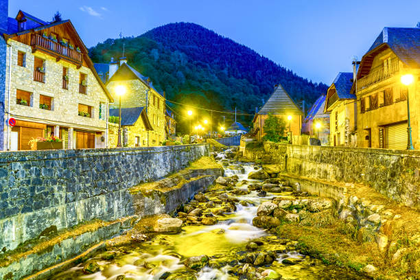 istock Vielha, touristic village in Spain 1415863638