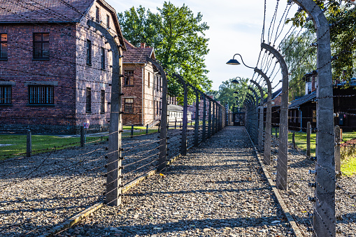 Auschwitz - Birkenau concentration camp. Oswiecim, Poland, 17 July 2022.