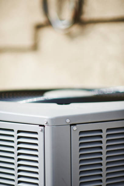 istock Residential air conditioning unit with space for text 1415880265
