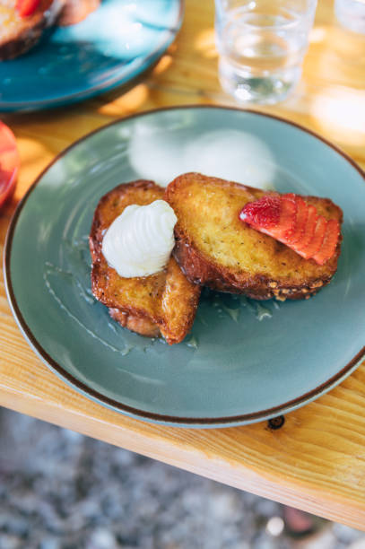 istock Sweet breakfast with french toast 1415888329