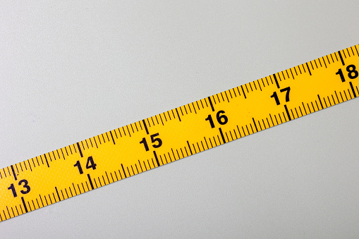 Diet concept measuring tape