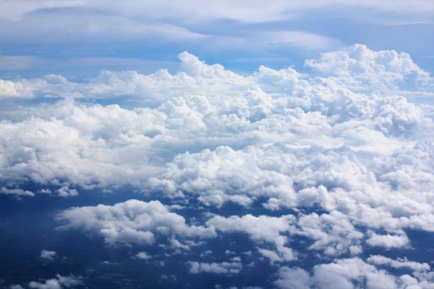 istock Sky shot from an airplane window 1415926024