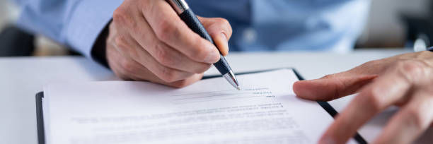 istock Legal Document Signature 1415930106