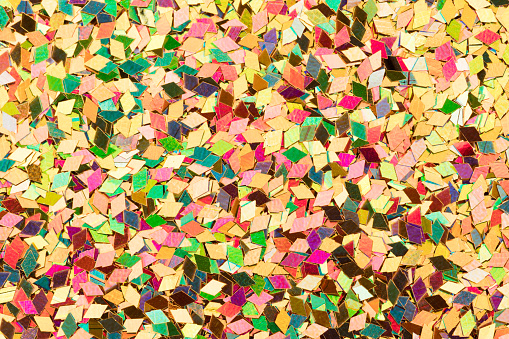 Contrast holographic glitter background, texture for your attractive design view. High resolution photo.