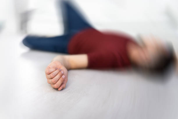 istock Epilepsy Seizure. Man With Overdose Failure 1415932594