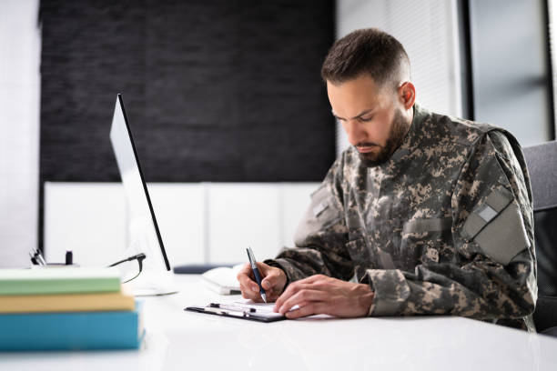 istock Military Student Education. Army Soldier Veteran 1415932614