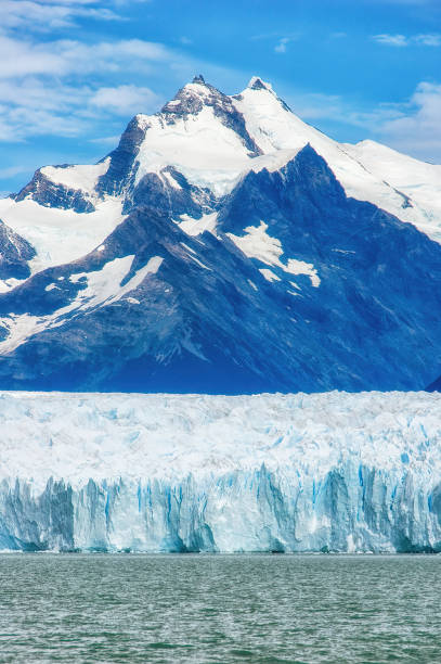 Perito Moreno glacier. Los Glaciares National Park, El Calafate area, Santa Cruz province. Patagonia. Argentina stock photo