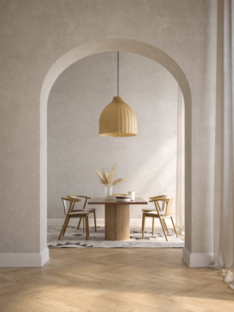 istock Modern style conceptual interior room 3d illustration 1415968410