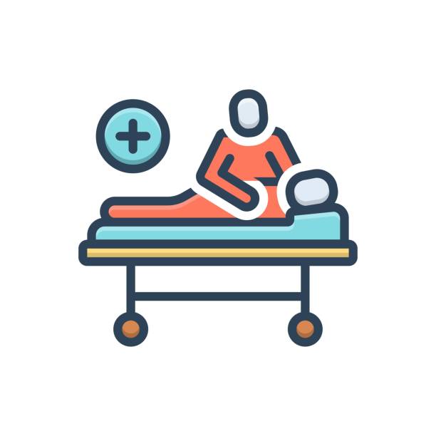 терапевтический массаж - physical therapy symbol massaging computer icon stock illustrations