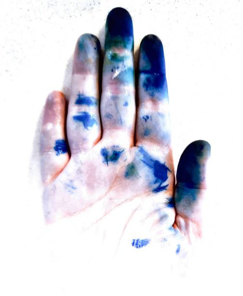 istock Creative Colourful Painted and Illustrative Fine Art Work, Experimental 1415976638