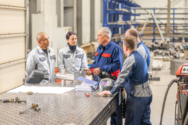 istock On site training of new employees 1415978438