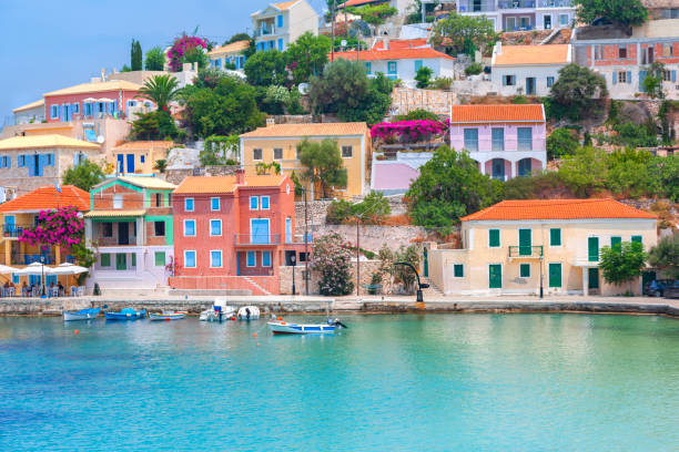istock Assos village in Kefalonia, Greece 1415980030